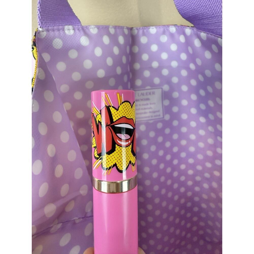 Estee Lauder "Let's Soak Up The Sun" Print Makeup Tote Bag with Strap - Picture 9 of 9